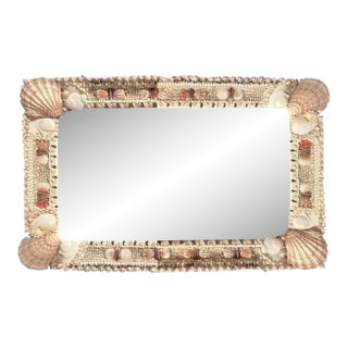 Marbella Shell Mirror - Horizontal For Sale