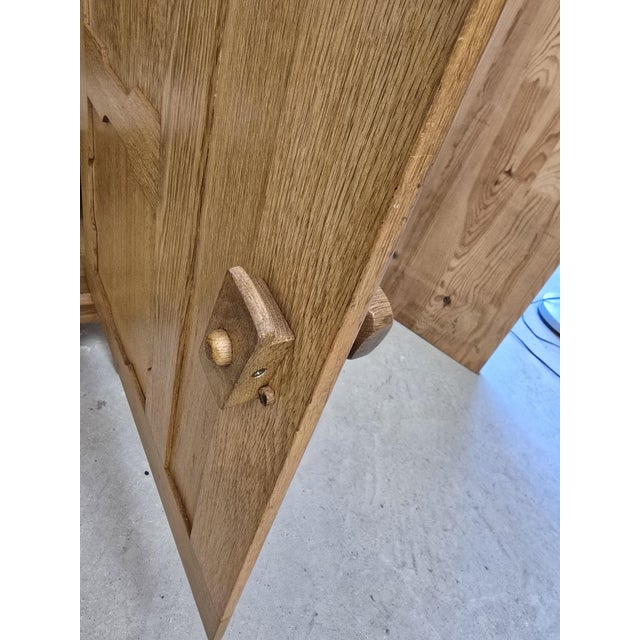 2-Door Buffet attributed to Guillerme et Chambron, 1970s For Sale - Image 10 of 18