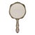 Art Nouveau Style Hand Mirror in White Metal, France, 1940s For Sale - Image 13 of 13