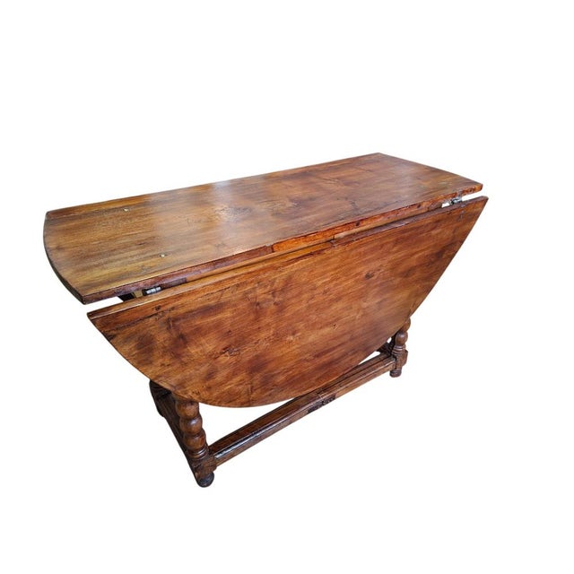 Antique Oval Table in Wood, 1890 For Sale - Image 10 of 18