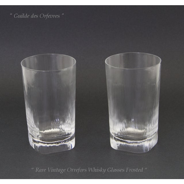 1960s Set of 5 Givré - Frost Exquisite Tumblers or Scotch- Whisky Glasses, For Sale - Image 15 of 17