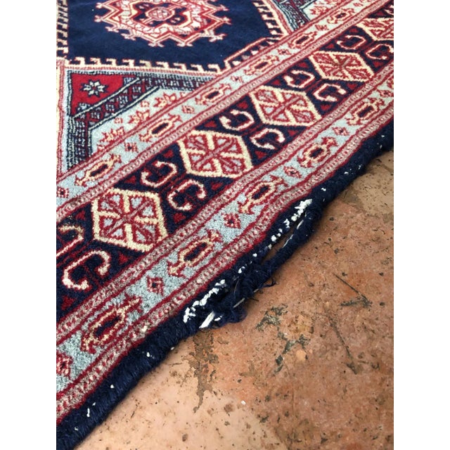 Vintage Persian Hamadan Rug For Sale - Image 6 of 8