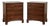 Vintage Pair of Chippendale Style Stands by Biggs For Sale