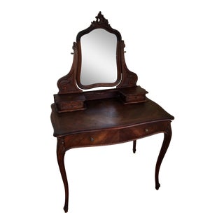Louis XV Country French Antique Vanity For Sale