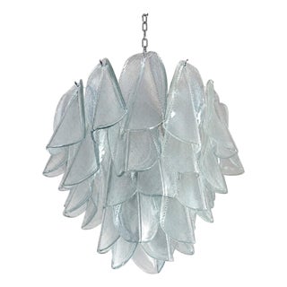 Italian Chandelier in the style of Mazzega, Murano, 1970s For Sale