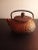 Metal Vintage Tetsubin Japanese Cast Iron Strainer Tea Kettle For Sale - Image 7 of 8