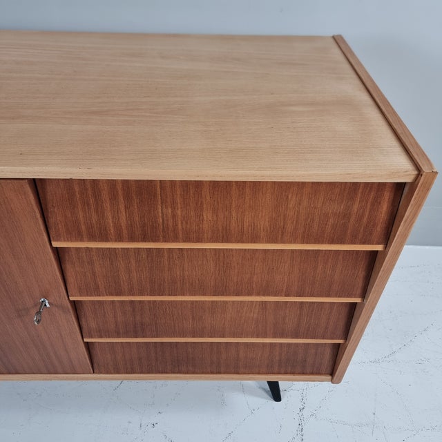 Vintage Commode in Ash, 1970s For Sale - Image 12 of 13
