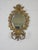 Gorgeous Polished Brass Lion Head Rococo Style Mirrored Wall Sconce. Holds 3 Candles & Will Be The Light Of Your Life, Or...