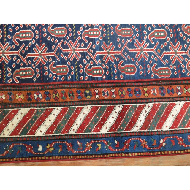Early 20th Century Antique Persian Kurd Wide Runner, 3'11'' X 8'8'' For Sale - Image 11 of 13