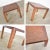 KODI----Vintage 1970s Modern Parsons Side Table by Lane Walnut Square With Inlay Style #1124-18 For Sale - Image 11 of 13