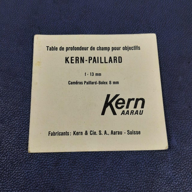 Vintage Bolex Paillard 8mm Analogue Film Camera, Swiss, 1960s For Sale - Image 15 of 16