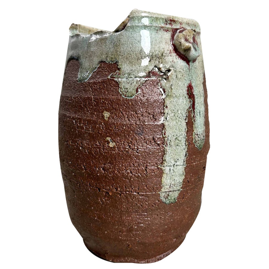 1960s-70s Vintage Flower Vase 萬古焼 光山 1960s-70s Vintage Flower