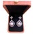Bochic "Orient" Vintage Pink Sapphire & White Pearls Earrings 18K Gold & Silver For Sale - Image 17 of 18