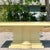Late 20th Century Vintage Regency Tessellated Bone Dining Table For Sale - Image 11 of 12