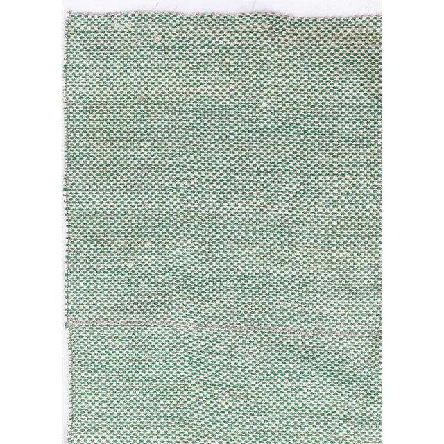Contemporary Beige Green Flat Weave Rug by Doris Leslie Blau For Sale - Image 4 of 7