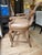 English Bausman & Co Leather Swivel Barstool For Sale - Image 3 of 7