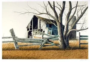 By the Sea, Wayne Cooper Lithograph, Signed and Numbered in Pencil