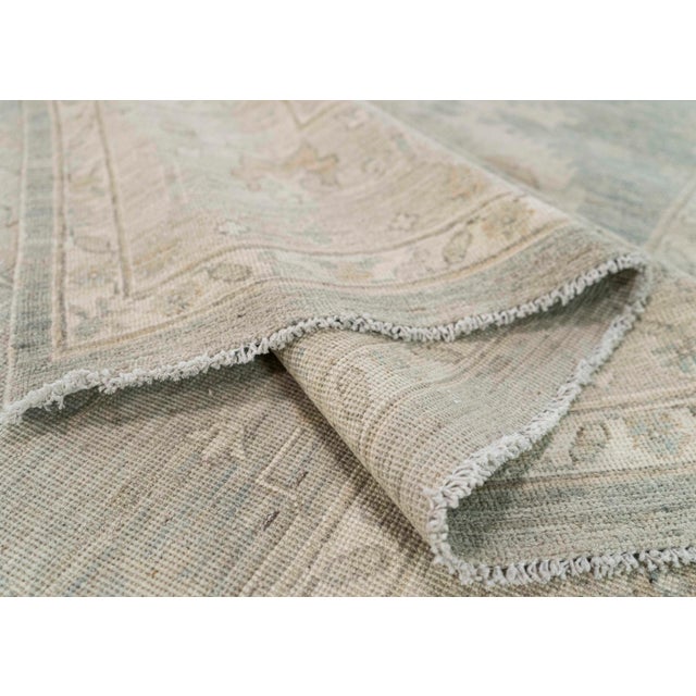 Oushak Rug 7'11" x 9'9" #21386 For Sale In Houston - Image 6 of 8