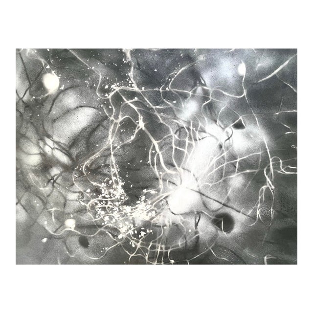 Cosmic Abstract Lithograph by Katherine For Sale