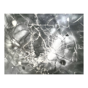 Cosmic Abstract Lithograph by Katherine