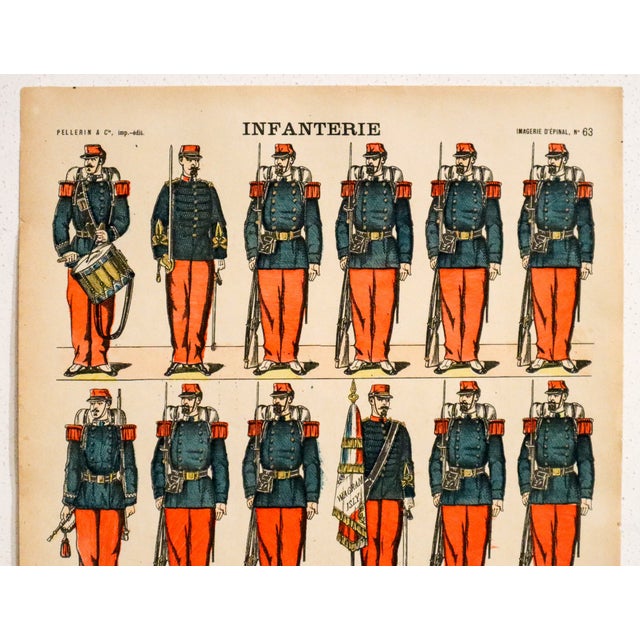 Date: 1880s-1890s Size: 11.5 x 15.5 inches Printer: Pellerin et cie. About this poster: Imagerie d'Épinal was a print...