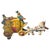Folk Art 1930s Hubbly Horse and Carriage Door Stop For Sale - Image 3 of 7