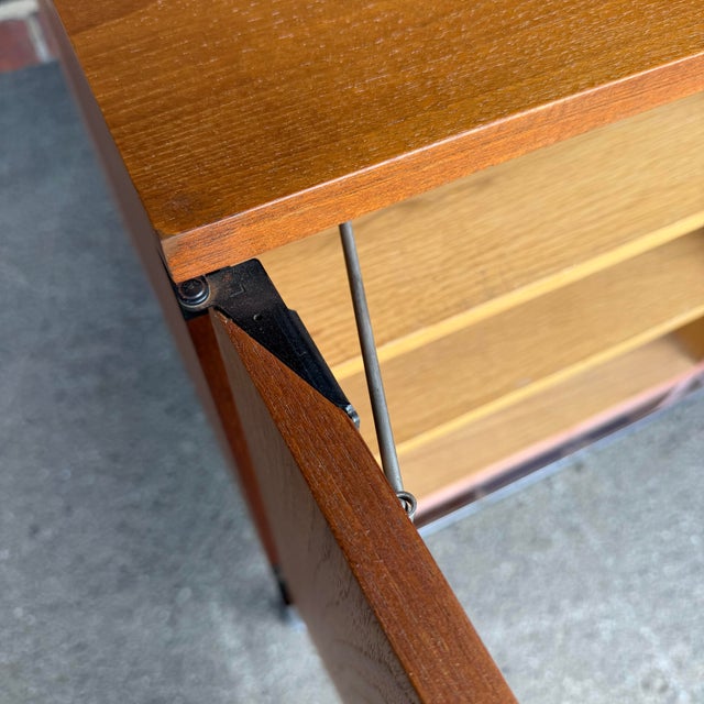 Mid 20th Century Knoll International Teak Credenza by Florence Knoll For Sale - Image 5 of 12