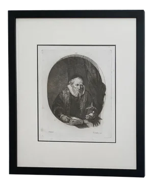 Late 18th Century Rembrandt Etching #30, by Francesco Novelli