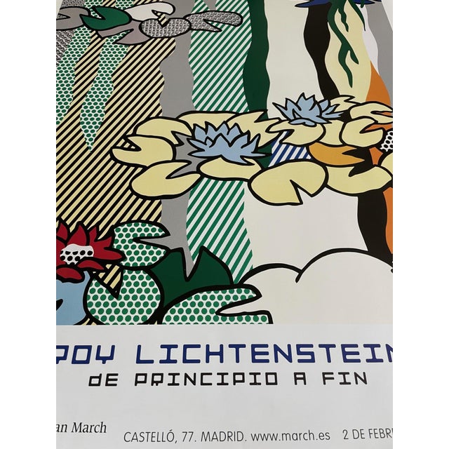 Roy Lichteinstein, Water Lilies with Japanese Bridge, 1992, Paper For Sale - Image 5 of 9