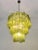 Mid-Century Modern Murano Glass Three-Tier Tube Chandelier, 1990s For Sale - Image 12 of 15