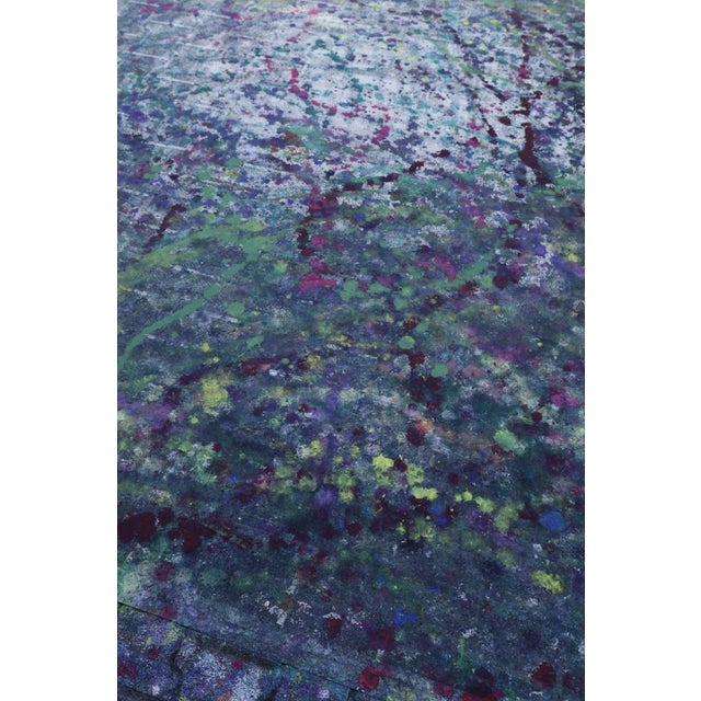 "Halensee S41" Extra Large Abstract Painting by Simon Findlay For Sale - Image 4 of 12