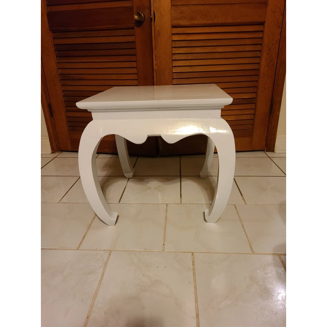 Vintage Asian Style Side Table For Sale - Image 10 of 10