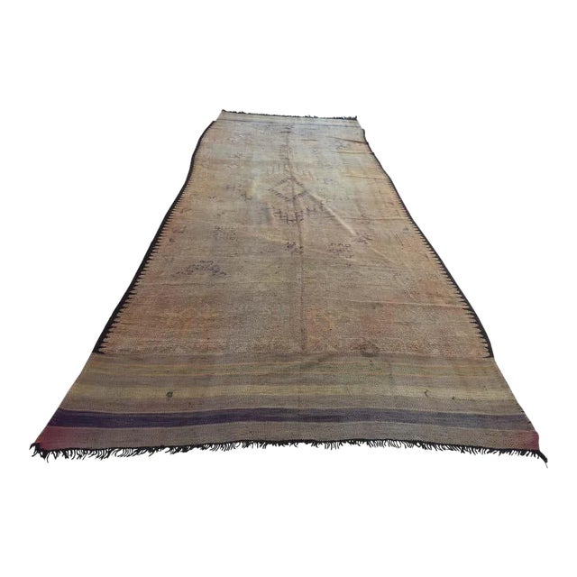 Moroccan Vintage Berber Tribal Rug, 1960 For Sale