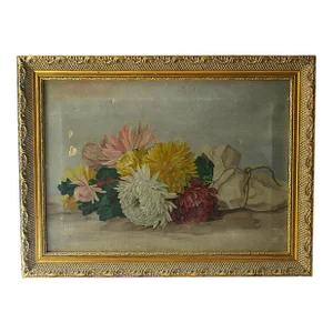 Still Life Floral Flowers Painting Artwork