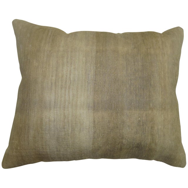 Pillow made from a vintage Turkish Kilim.