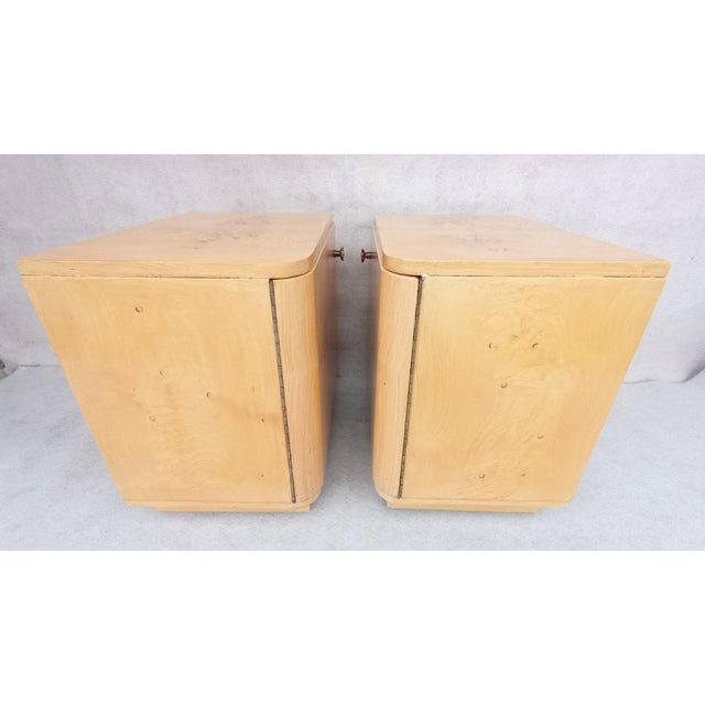Bedside Tables by Jindrich Halabala for Up Závody, 1960s, Set of 2 For Sale - Image 9 of 16
