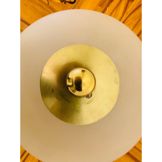 1920s Birger Ekman Mjolby Swedish 1920s Art Deco Flush Ceiling Ligh For Sale - Image 5 of 12