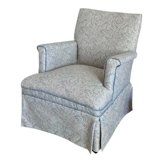 Newly Upholstered Vintage Club Chair For Sale