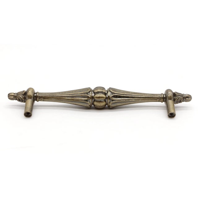 Pair of Late 20th Century Traditional Drawer or Cabinet Bridge Pulls For Sale - Image 6 of 6