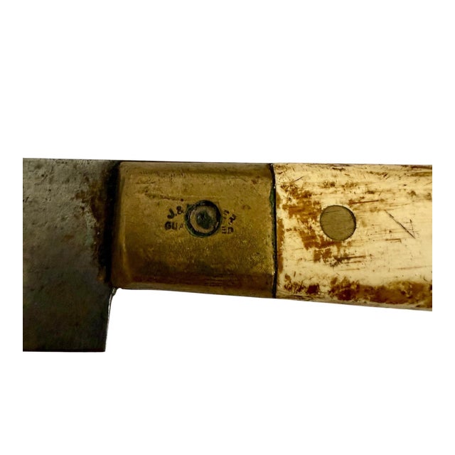 Unknown, Antique Miller's Judaica Jewish Kosher Ritual Large Chalef Knife Millers For Sale - Image 9 of 10