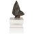 Gray Stone Sculpture on Pedestal by David Bangura, 1990s For Sale - Image 8 of 8