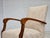 1960s Danish Beech Armchair with Wool Upholstery, 1960s For Sale - Image 5 of 18