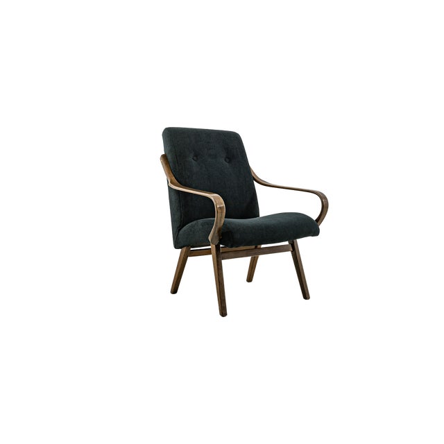 Vintage Armchair by Jaroslav Šmídek for Ton, Czechoslovakia, 1960s For Sale - Image 14 of 14