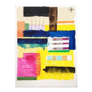 Abstract No. 26 Collage Painting For Sale