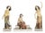Art Deco Porcelain Salome Sculptural Group, Set of 3 For Sale