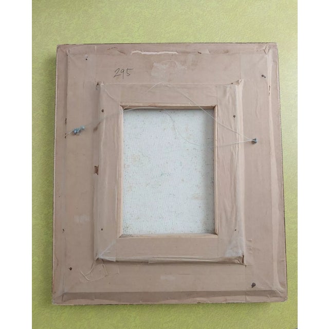 Late 20th Century Late 20th Century Ernst Louizor Haitian Impressionist Original Oil Painting, Framed For Sale - Image 5 of 5