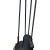 Vintage Federal Style Fireplace Andirons & 4 Pc Tool Set Cast Iron Brass For Sale - Image 13 of 14