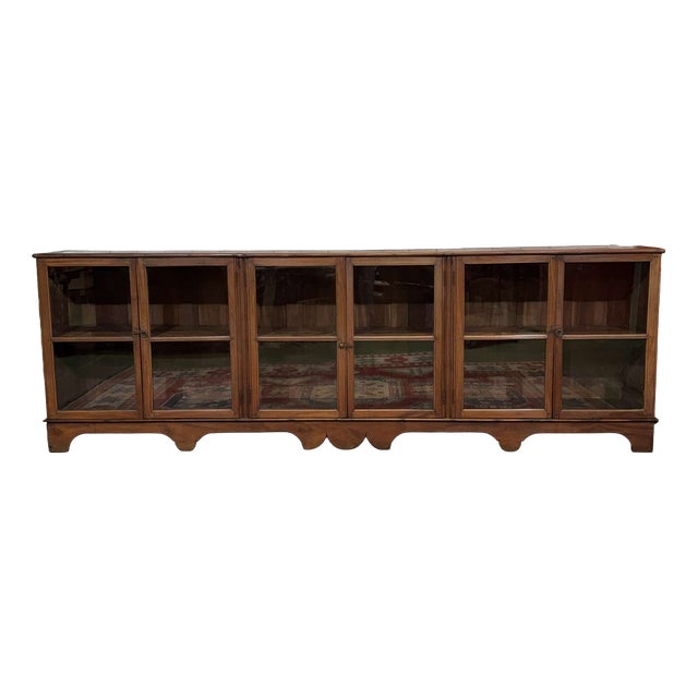 Six-Door Sideboard in Indian Mahogany, 1950s For Sale