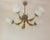 Vintage Art Nouveau Style 5-Light Chandelier, 1950s For Sale - Image 4 of 7