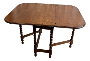 English Hinged Table, Late 19th Century
